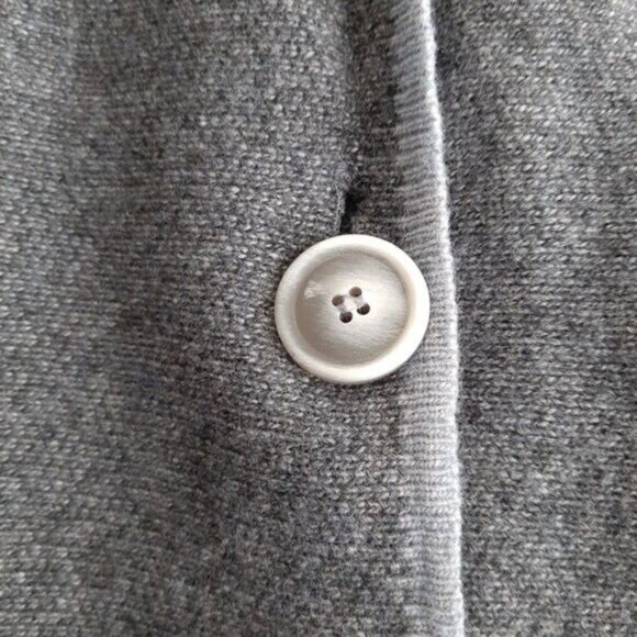 HEKLA & Co Italy Merino Cashmere Blend 3 Button Cardigan Sweater Sz M - Picture 8 of 14